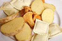 Raviolli Pfifferlinge-Kartofel